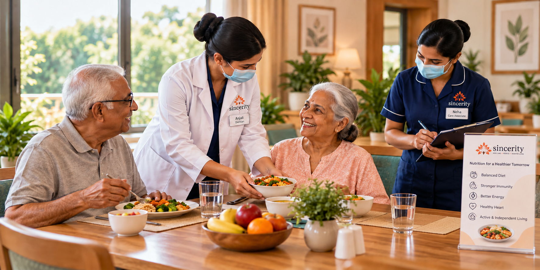 Dining and nutrition at Sincerity