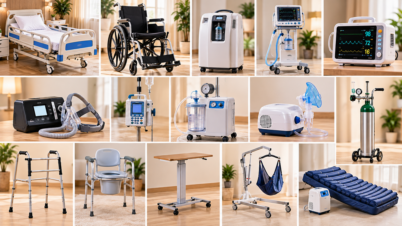Medical equipment on rent at Sincerity