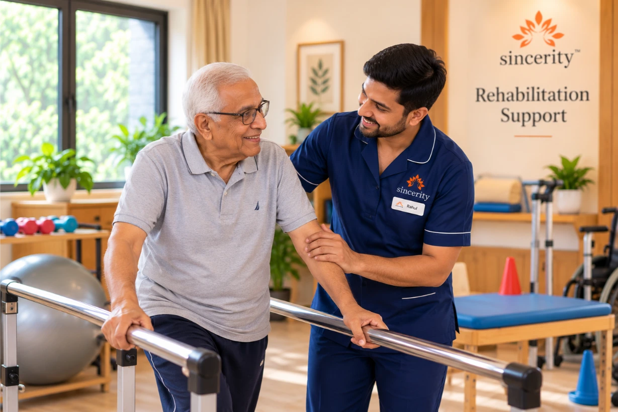 Rehabilitation support at Sincerity