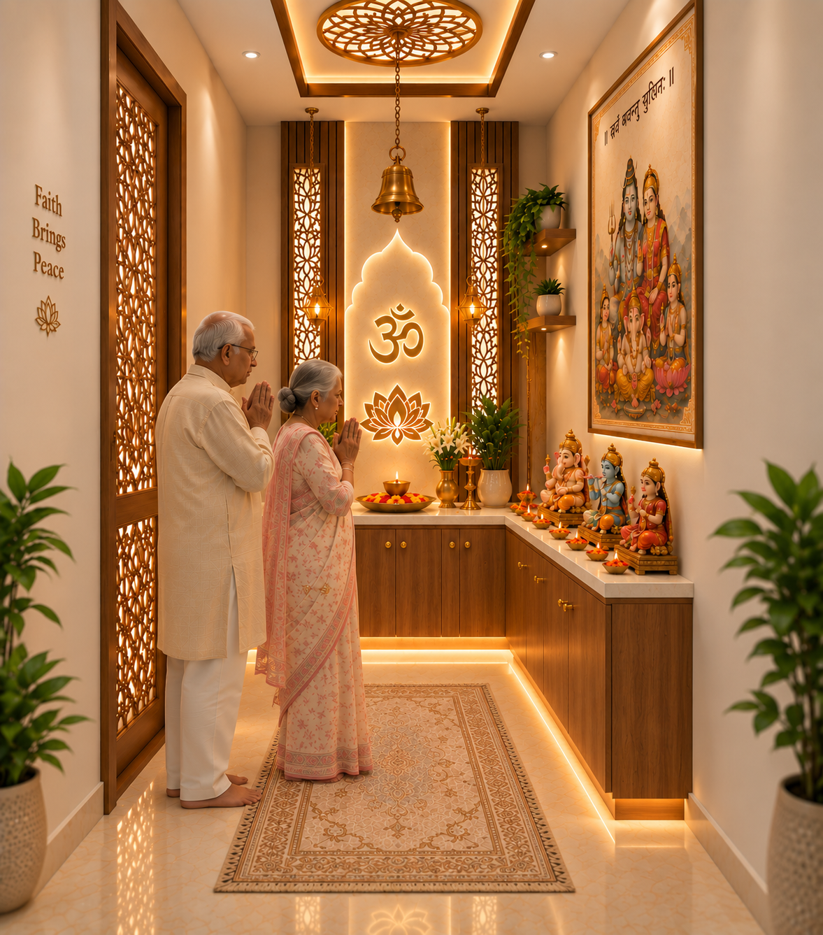 Temple and prayer room at Sincerity