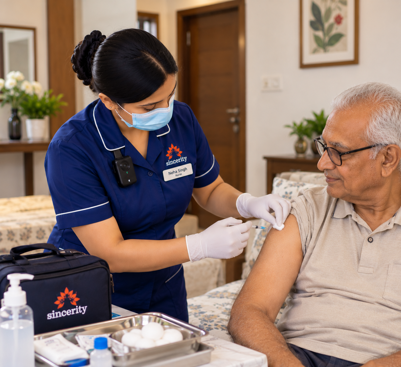 On-call injection and infusion services at Sincerity